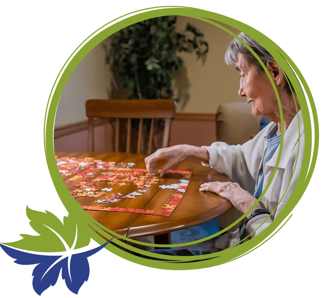 Sharmar Village residents putting puzzle together